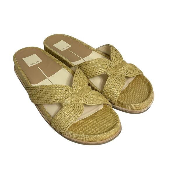 Dolce Vita Women’s Selda Slides in Light Natural - Size 10 - Picture 6 of 10